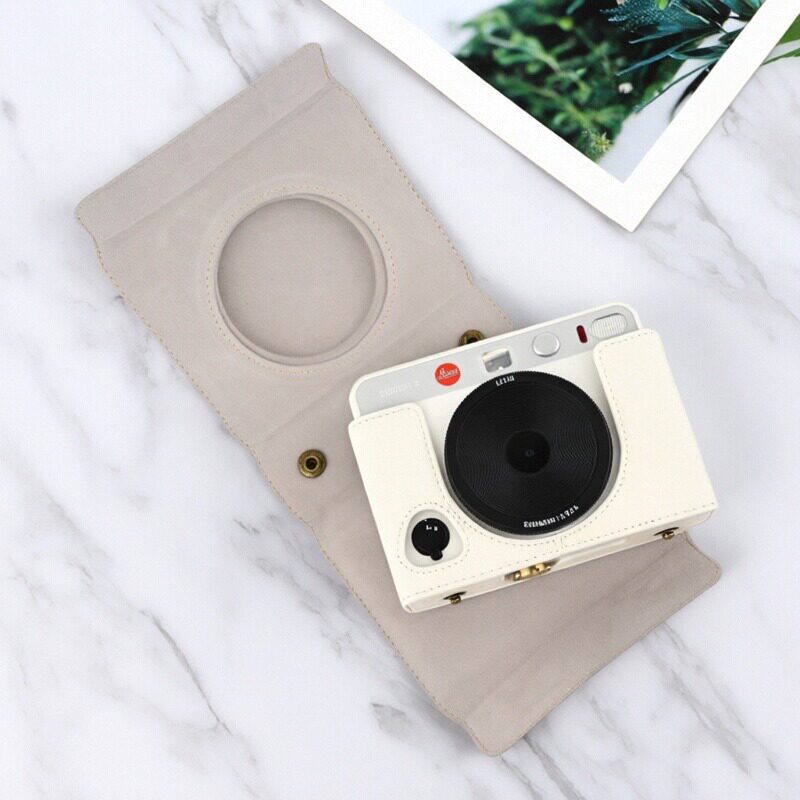 เหมาะสําหรับกระเป๋ากล้อง Leica sofort2 SOFORT 2 เคสป้องกันแบบรวมทุกอย่าง Leica ฐานป้องกันรอยขีดข่วนส