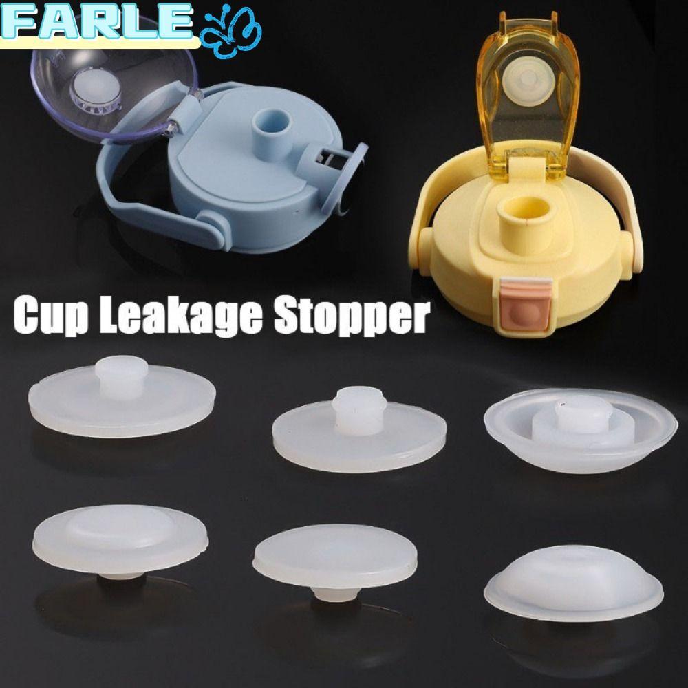 FARL 1/5 ชิ้นซีลปลั๊ก,ซิลิโคนถ้วยกาแฟ/กระเป๋าเดินทาง/แก้ว/ขวดสูญญากาศขวดฝาปิดปลั๊ก,เปลี่ยน Universal Non การรั่วไหลฟางหลุม Grommets