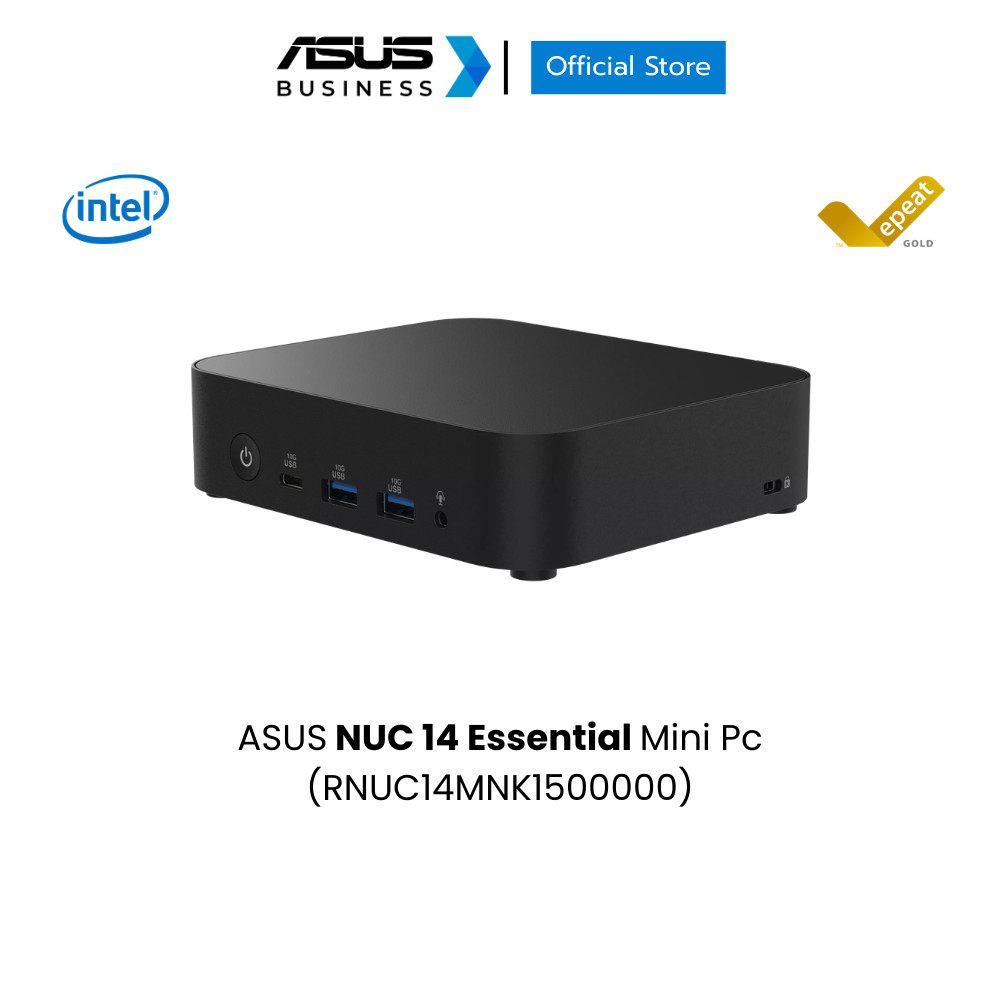 ASUS NUC 14 Essential (RNUC14MNK1500000) Intel® Processor N150, Integrated Intel® Graphics