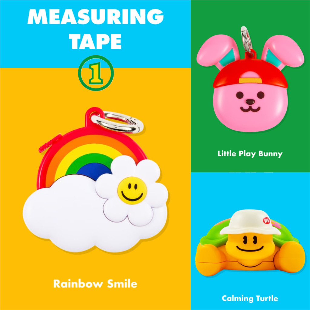 Wiggle Wiggle Tape Measure ตลับเมตร สายวัด