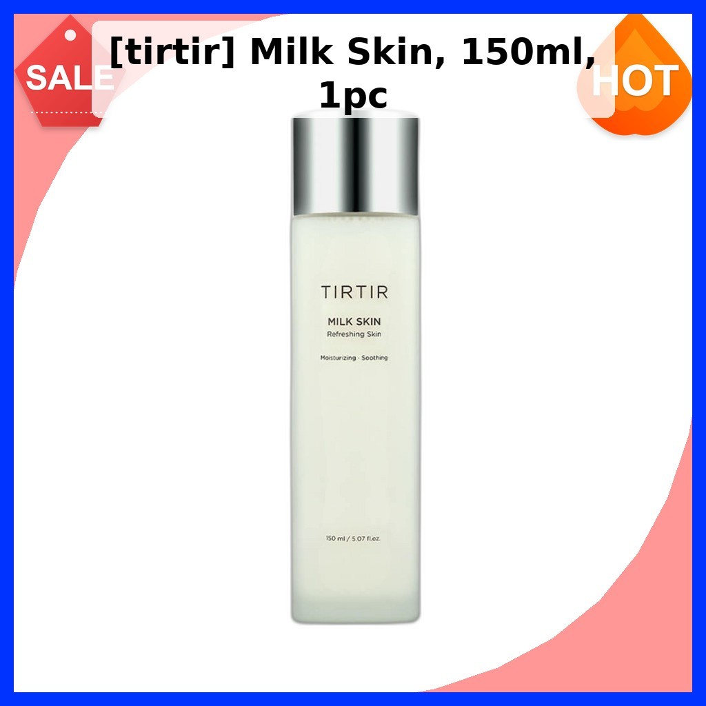 [tirtir] Milk Skin, 150ml, 1pc / Korean Toner / Dewy Finish / ของแท้ 100% โดย Giant King