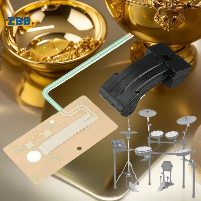 ZBB> 1 ชุดสําหรับ Roland กลอง FD-8 TD-1 TD-9 TD-11 TD-15 TD-17 TD 1 9 11 15 17 Hi หมวกแผ่น Sensor Ac