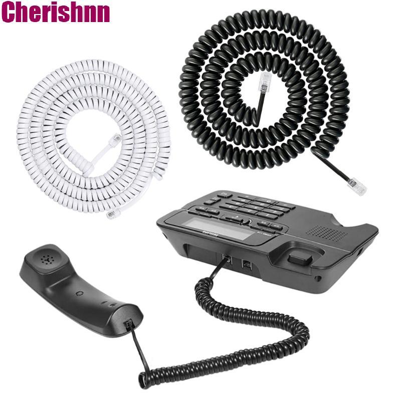 CHERIS RJ9 RJ11 4P4C โทรศัพท์สายคงที่โทรศัพท์พื้นฐานสําหรับฝ่ายบริการลูกค้าศูนย์การปฏิเสธการสื่อสารท