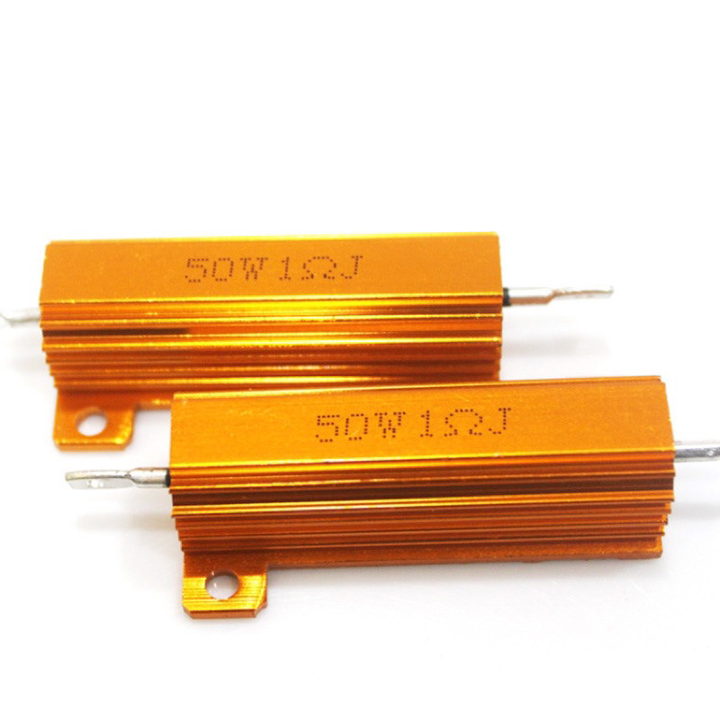 ส่งไว r50w พร้อมส่ง! Resistor 50W 0.1 Ohm-22 Ohm งานไต้หวัน ส่งทุกวัน