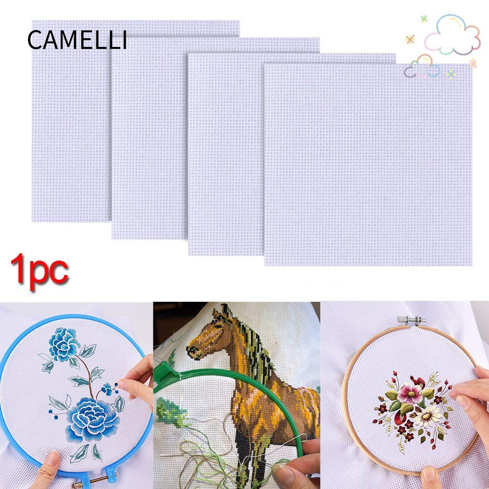 CAMELLI Aida Cloth Handcraft Craft Cotton งานปักเย็บผ้า