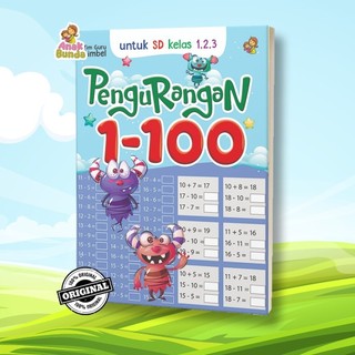 Belajar Cepat Pengurangan 1–100: Buku Latihan Matematika Dasar Anak SD Lengkap dan Menyenangkan