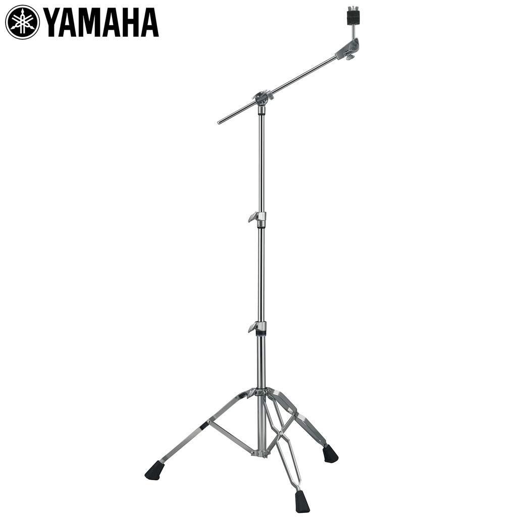 Yamaha® CS865 ขาตั้งฉาบ ขาตั้งแฉ แบบบูม อย่างดี สามขา ก้านคู่ ปรับสูงได้ 94 – 175 ซม. สามารถปรับมุมไ