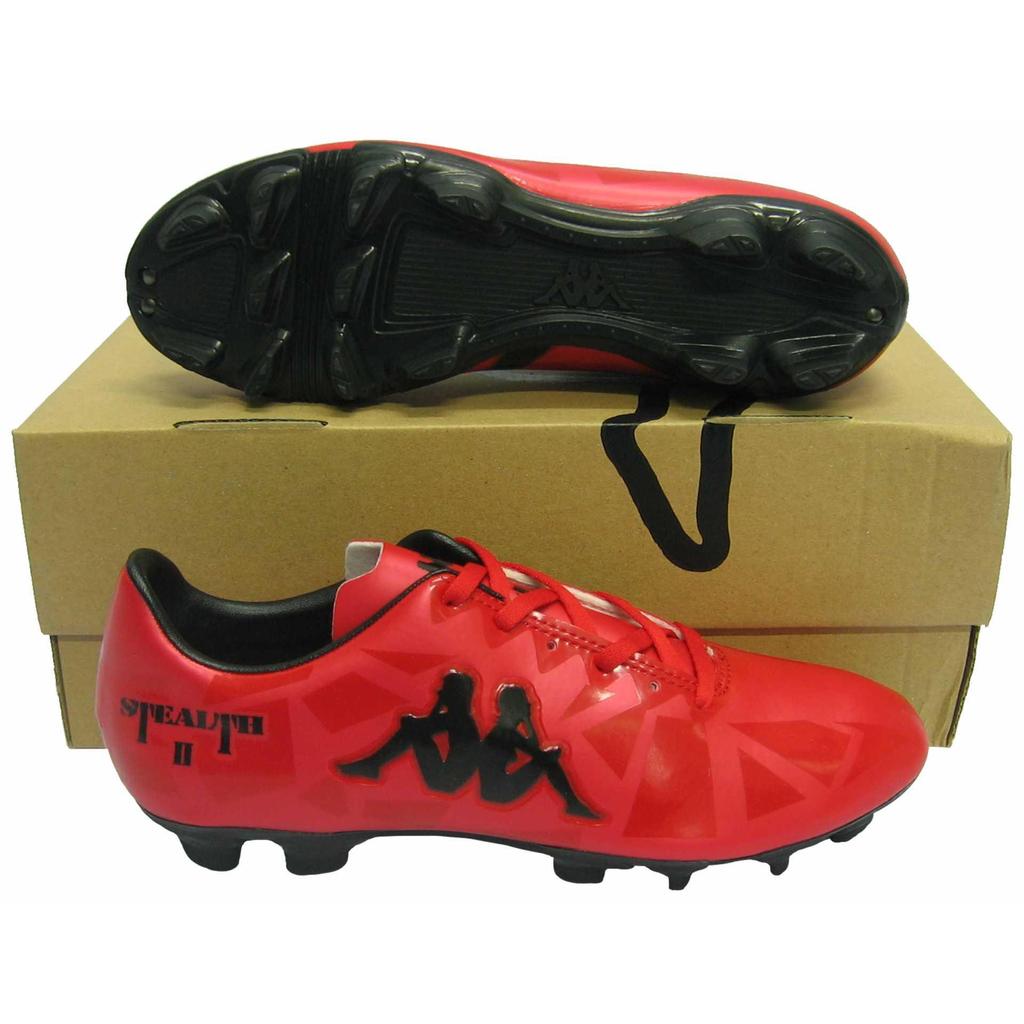 รองเท้าฟุตบอล รองเท้าสตั๊ด KAPPA GF-15H3 STEALTH II แดงดำ
