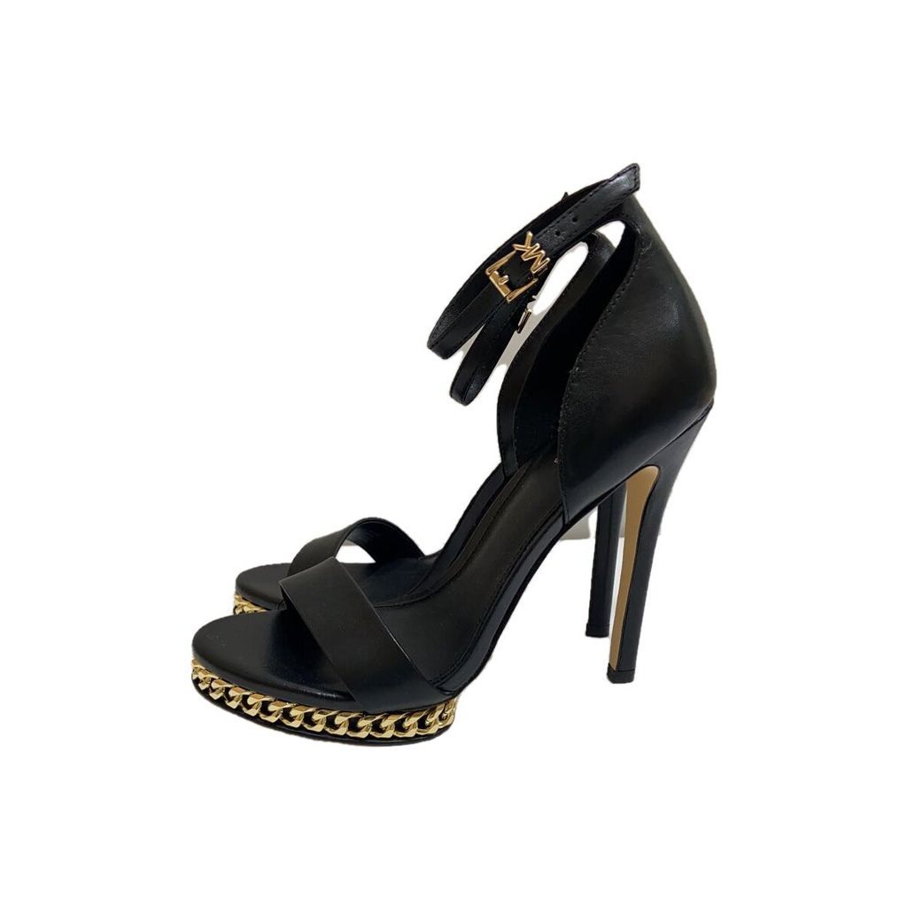 MICHAEL KORS Sandals 6M BLK Direct from Japan Secondhand