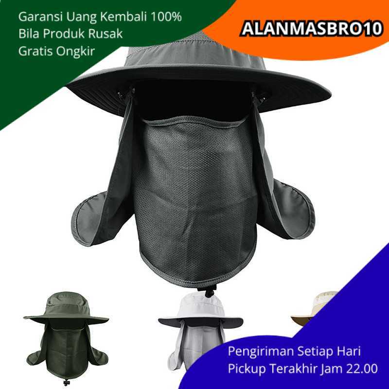 มัลติฟังก์ชั่น Anti-UV กลางแจ้งหมวกหน้ากากและคอ Minimalist Design ไนลอนคุณภาพทนทาน Original สไตล์สํา