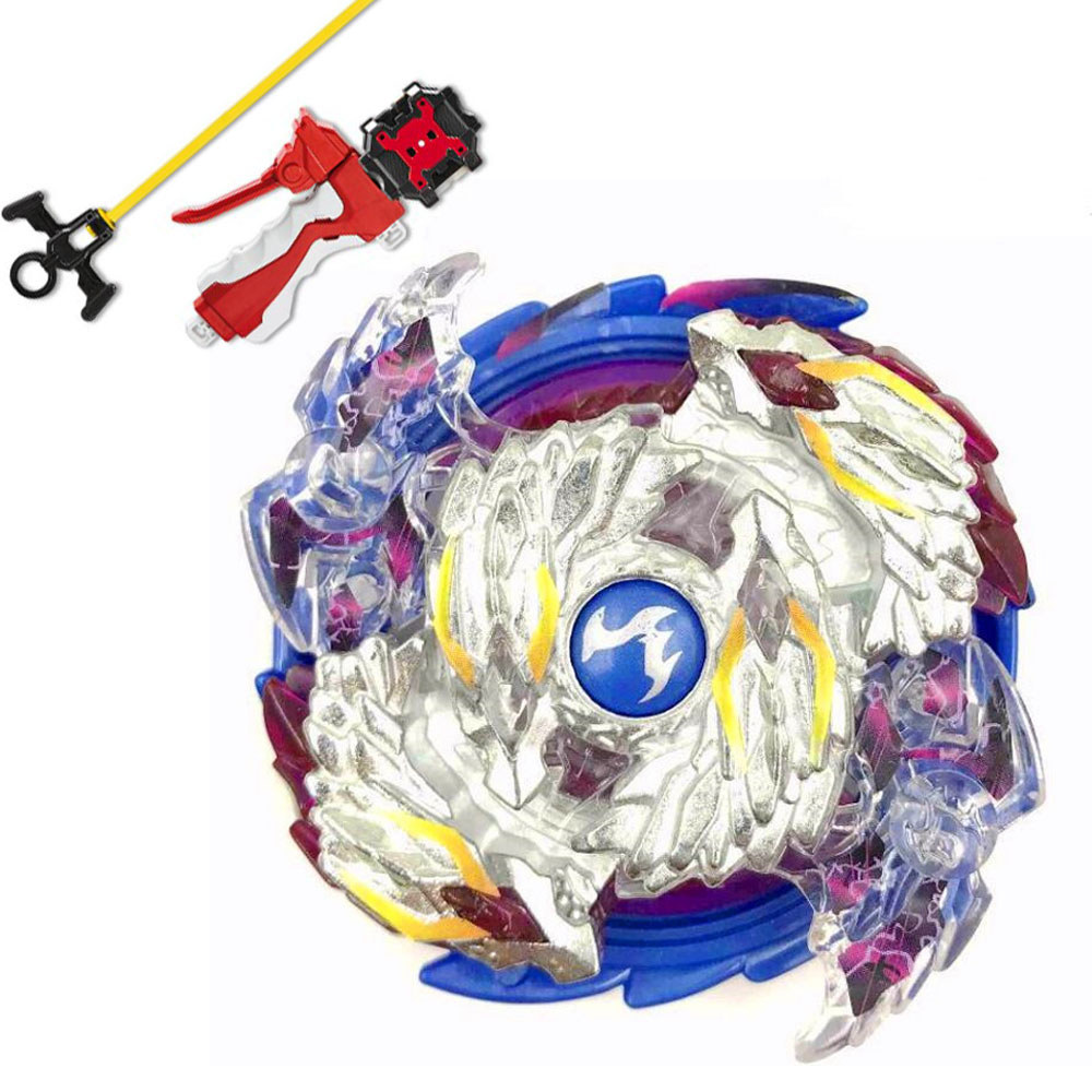 Rock aries BX TOUPIE BURST BEYBLADE Burst B-97 Nightmare Longinus / Luinor Spinner Handle+ Launcher