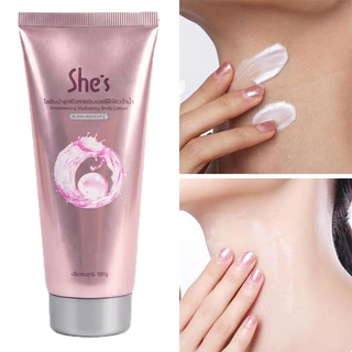【4 ขวด】โลชั่นบํารุงผิวกาย She's สําหรับบํารุงผิวกาย สำหรับผิวกาย ครีมทาผิว ครีมโลชั่นไวท์เทนนิ่ง โลชั่นอัพผิว