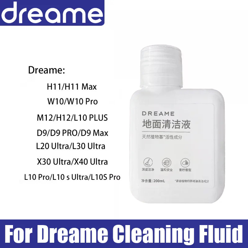 Dreame น้ํายาทําความสะอาด 1L สําหรับ L10s Pro Ultra / 30Pro Ultra / X30 Ultra / X40 Ultra Complete ท