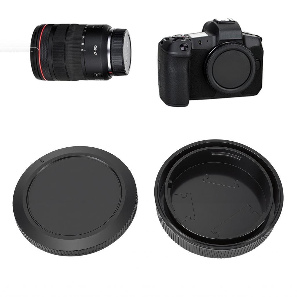 RF Mount Body Cap ชุดฝาครอบเลนส์ด้านหลังสําหรับ EOSR R50 R62 R5 RP R6 R8 R10 R7