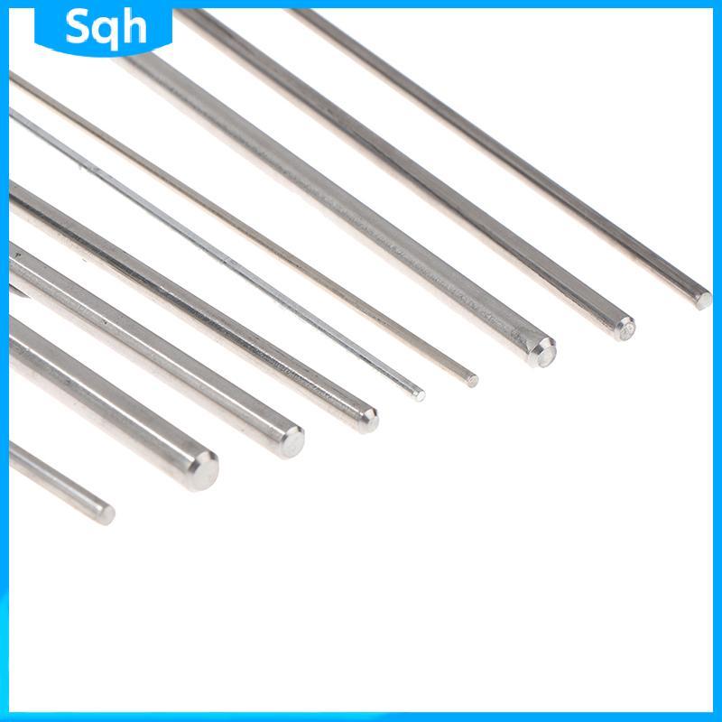 Bri เส้นผ่านศูนย์กลาง 2/3/4/5/6 มม. RC สแตนเลสเพลาบาร์ Rod Linear Rail รอบเพลา ywr