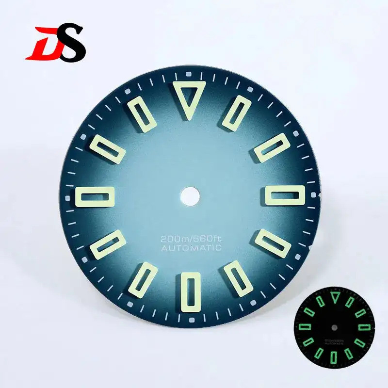 NH35 Dial Matte นาฬิกา Face Hollow Index 28.5 มม.BGW9 C3 Lume นาฬิกาอุปกรณ์เสริมสําหรับ NH35/NH34 กา