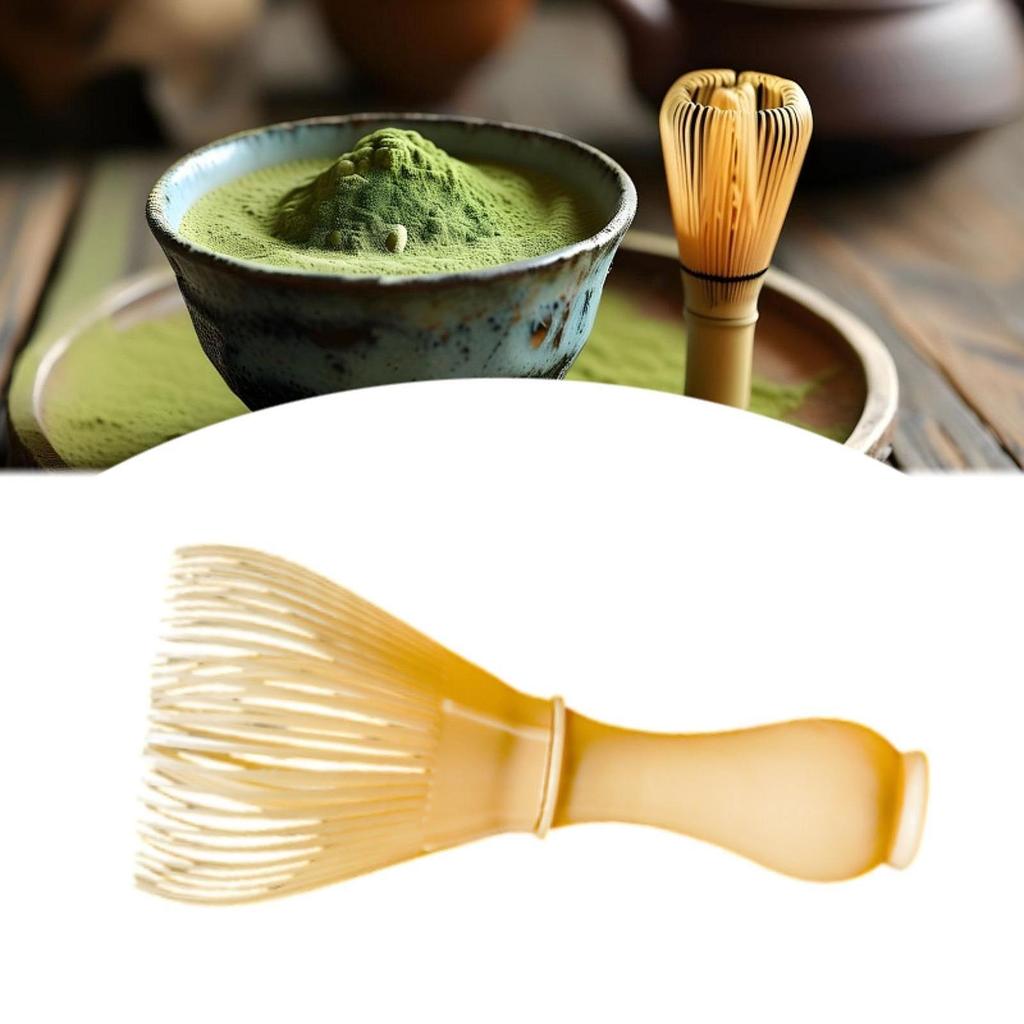 [mibum01eb] Matcha Whisk ที่ถอดออกได้แบบดั้งเดิมขนาดกะทัดรัดนํากลับมาใช้ใหม่ทําความสะอาดง่ายที่ปัดชา