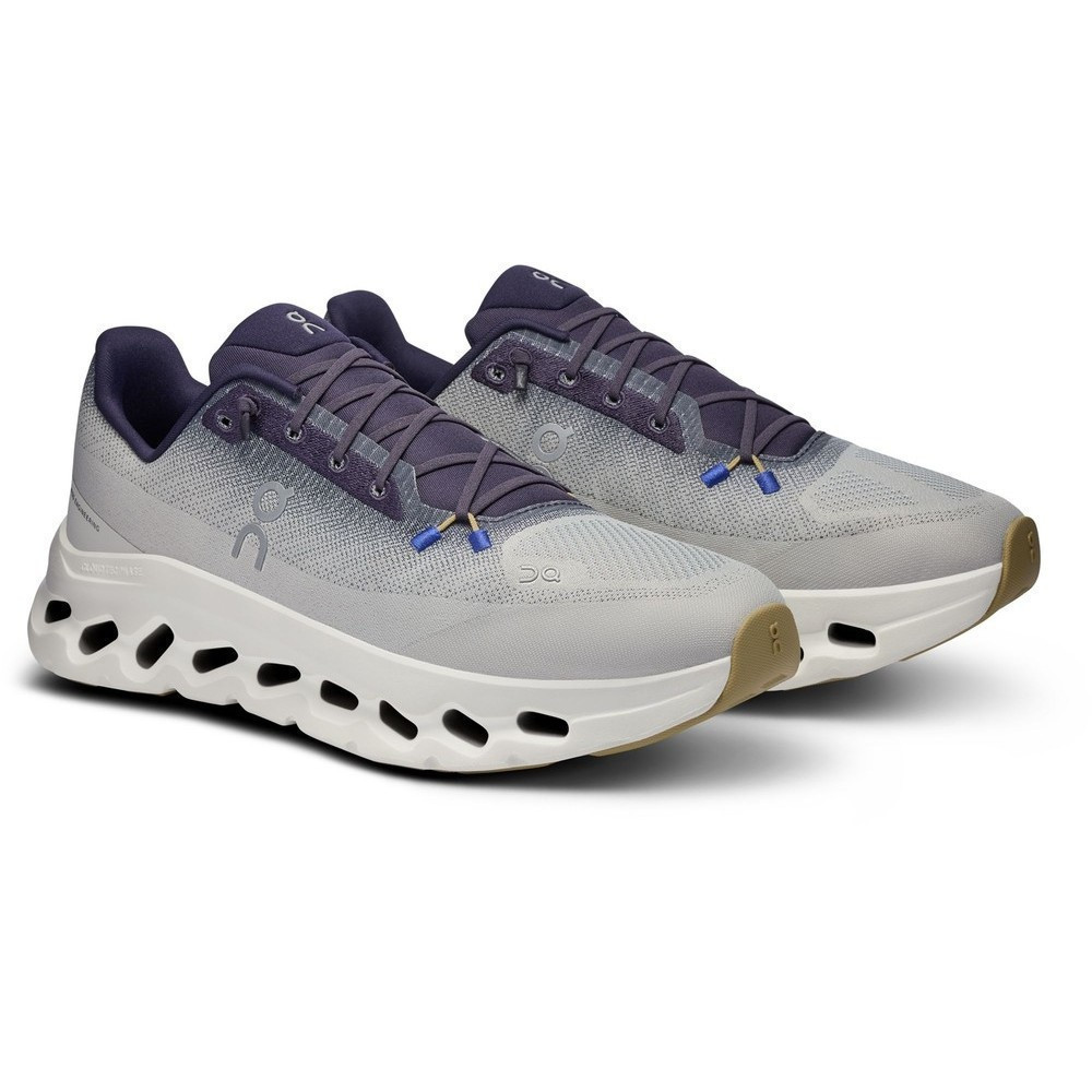 รองเท้าวิ่ง Cloudtrack OC สีขาวและน้ำเงิน