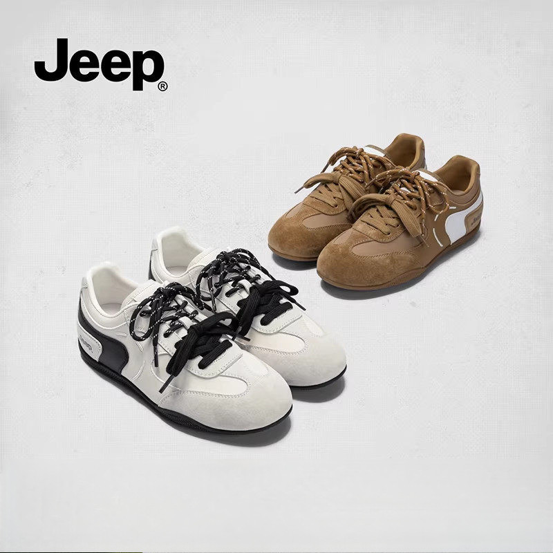 Jeep 2026 สไตล์ใหม่น้ําหนักเบา Thin-Soled รองเท้าลําลอง Soft-Soled ไม่ยาง Commuter รองเท้าผู้หญิง
