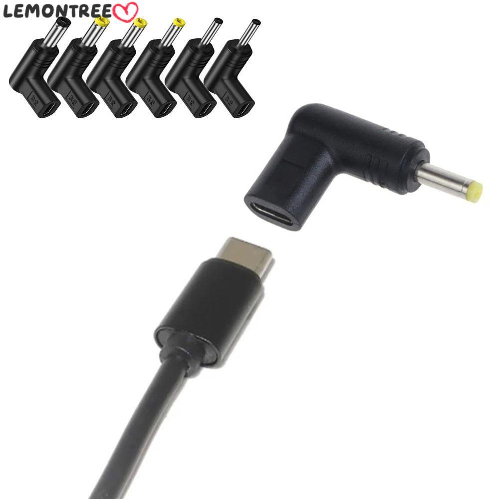 LEMONTREE USB C PD to DC Power Connector, 5V 9V 12V Universal Type C to DC Jack Plug, Converter Type