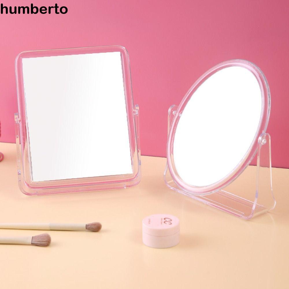 ฮัมเบอร์โต กระจกขยาย 5 เท่า, กระจกเครื่องสําอางตั้งโต๊ะแบบยืดหยุ่นสองด้าน, อเนกประสงค์ 360° หมุนขยายล้างตารางกระจกแต่งหน้ากระจกความงาม