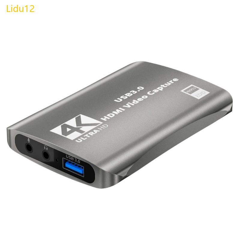 4K Capture Card for Streaming USB 3.0 Video Capture Card 1080P 60FPS Recorders