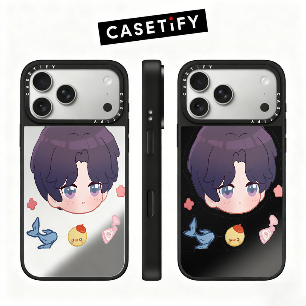 ไซ15452เคสโทรศัพท์แบรนด์อินเทรนด์กรณีกระจกแม่เหล็กดูดกรณี17 13724