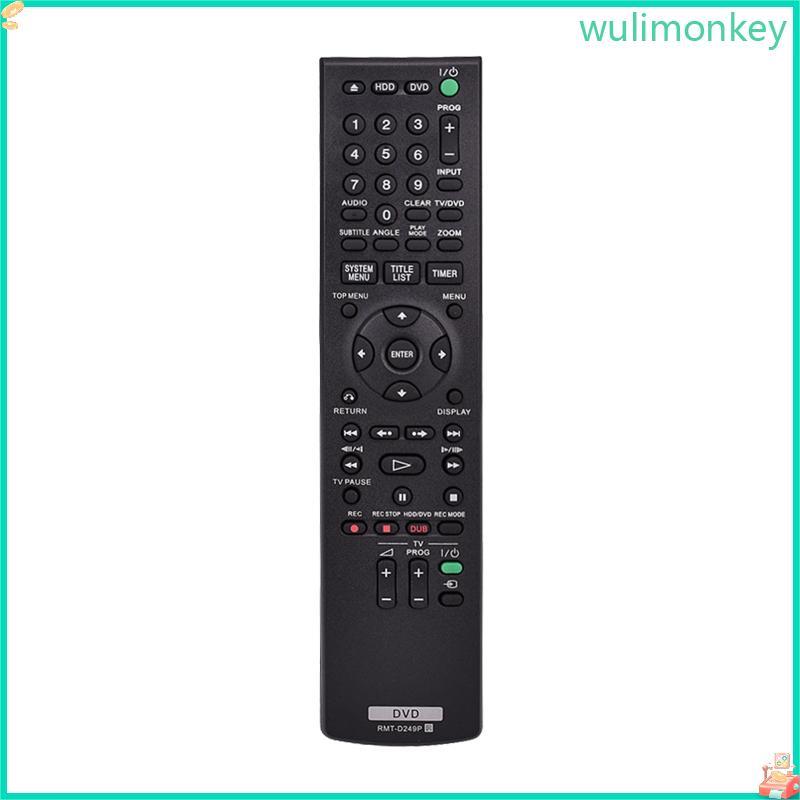 WU เครื่องเล่น DVD ในครัวเรือนรีโมทคอนโทรล RMT-D249P สําหรับ RDR-HX780 RDR-HX980 RDR-HX1080 อุปกรณ์ 