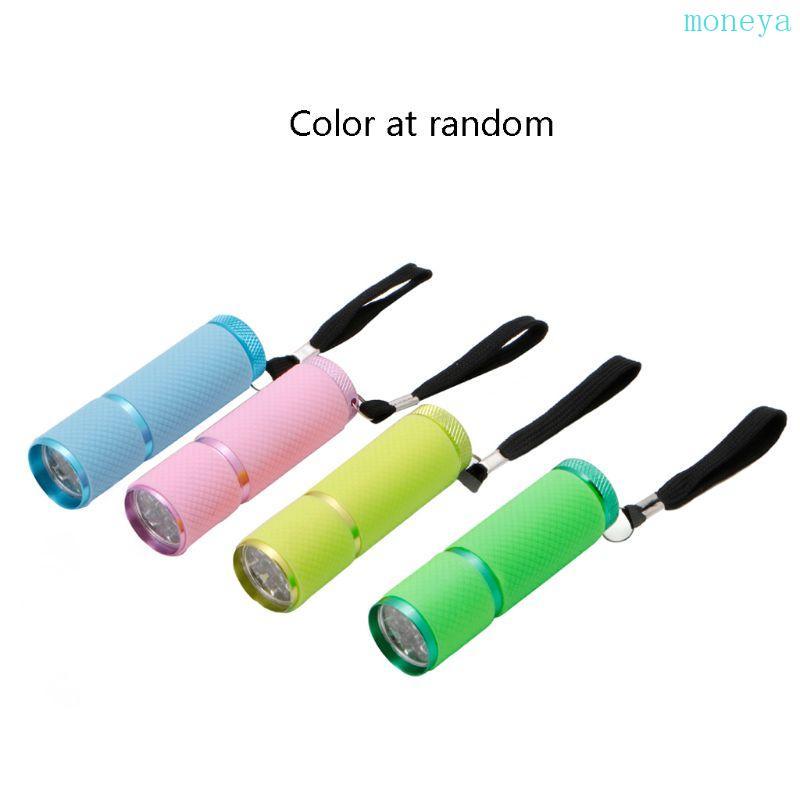 Mya 9W ไฟฉาย UV 9 LED สำหรับการอบเจล Ultra Violet 395NM