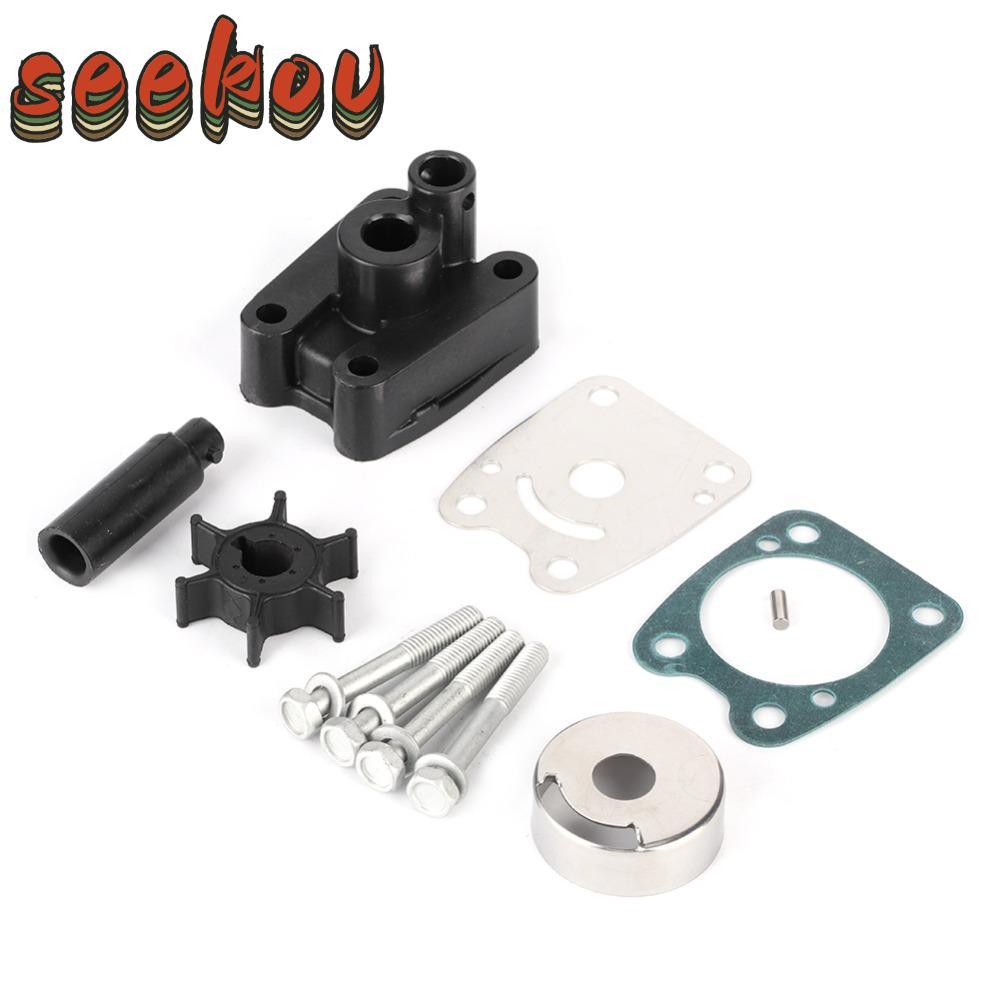 SEKOV ปั๊มน้ํานอก, 6E0-W0078-00 6E0-W0078-A2 ชุดใบพัด,อุปกรณ์ซ่อมปั๊มน้ําใบพัดสําหรับ Yamaha 4hp 5 2