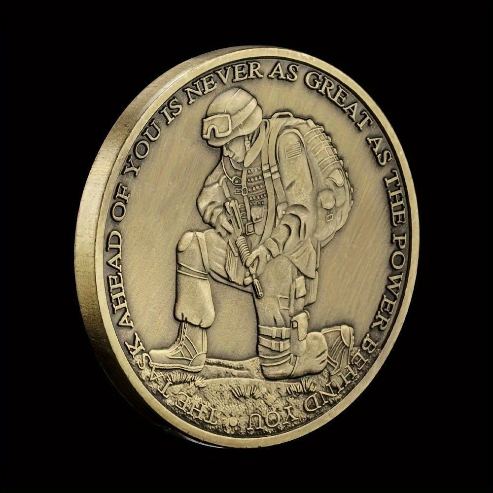 American Sniper Green Bronze เหรียญที่ระลึก Zodiac Challenge เหรียญ Gold-Plated Collection American 