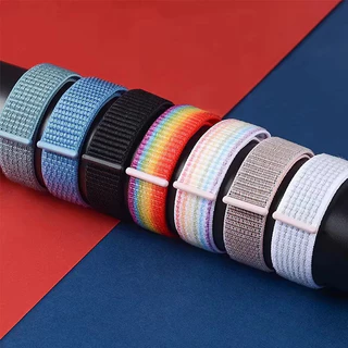 สายรัดไนลอน for Redmi Watch 6 5 4 สายรัดข้อมือแบบปรับได้ สายรัดข้อมือเปลี่ยนอุปกรณ์เสริม for Mi Band 8 Pro/10 9 Pro