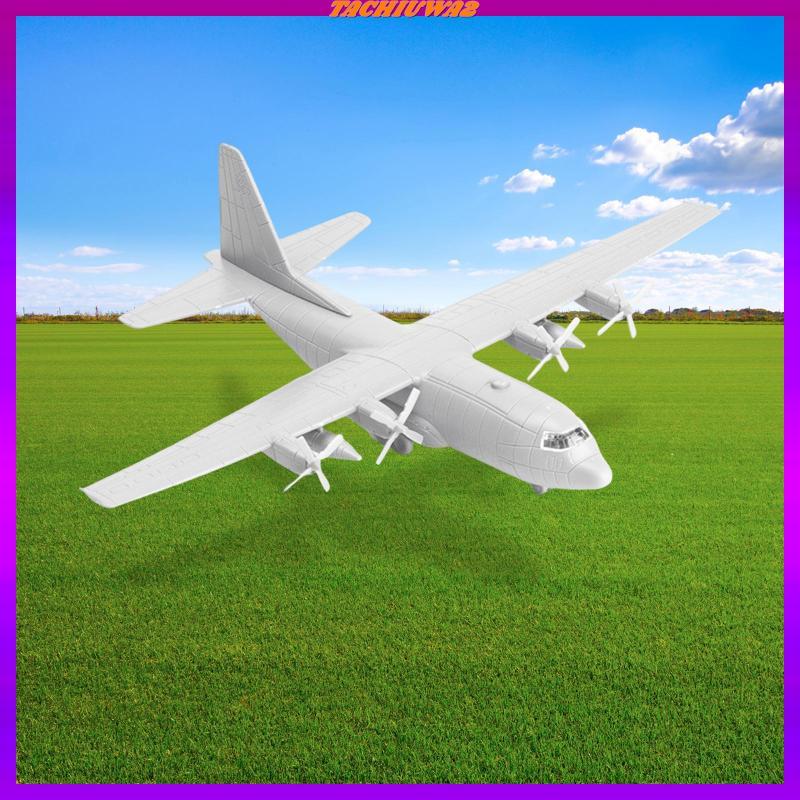 [Tachiuwa2] 1/144 Transport Plane Model Aircraft Toy 4D Assembled Model US C130 Miniature