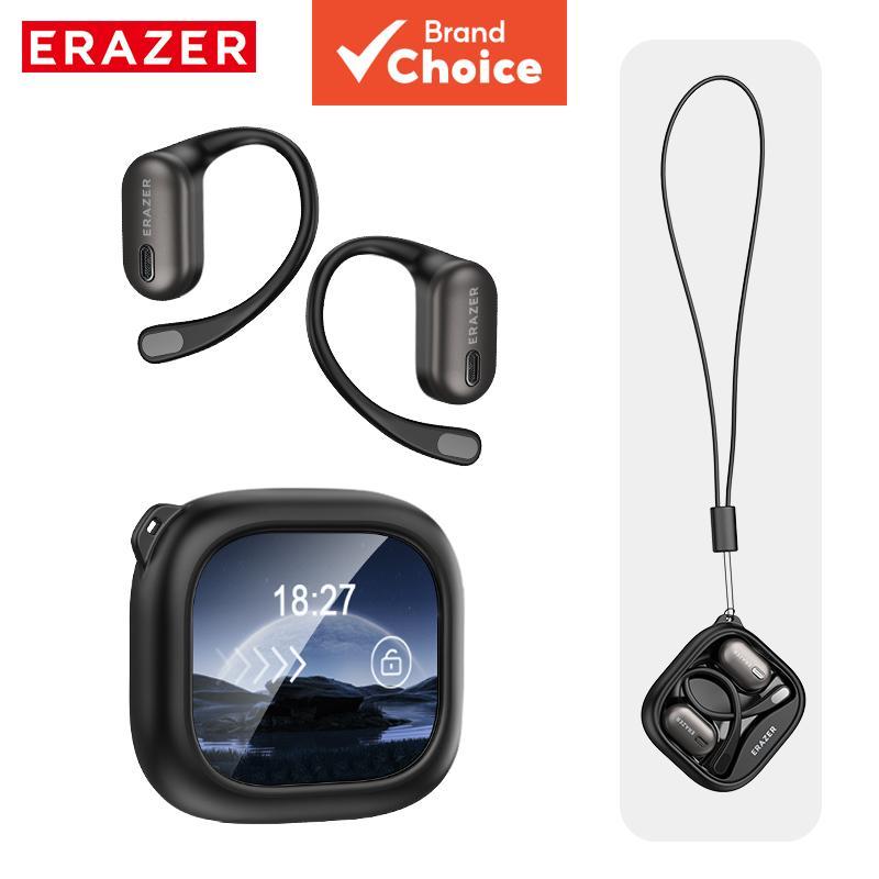 หูฟังไร้สายแปลภาษาแบบเรียลไทม์อัจฉริยะ ERAZER XF38 Bluetooth 5.4 พร้อมหน้าจอ LED หูฟังสําหรับธุรกิจพ