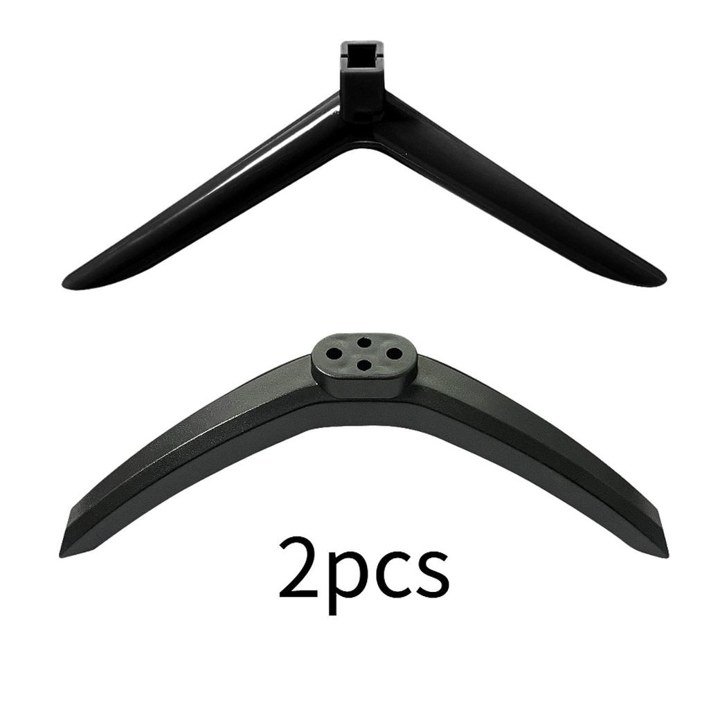 [szxflie3n] 2x TV Feet Set Base Replacement 24in/43in น้ําหนักเบาพร้อมสกรูติดตั้งง่าย Stable Non-sli