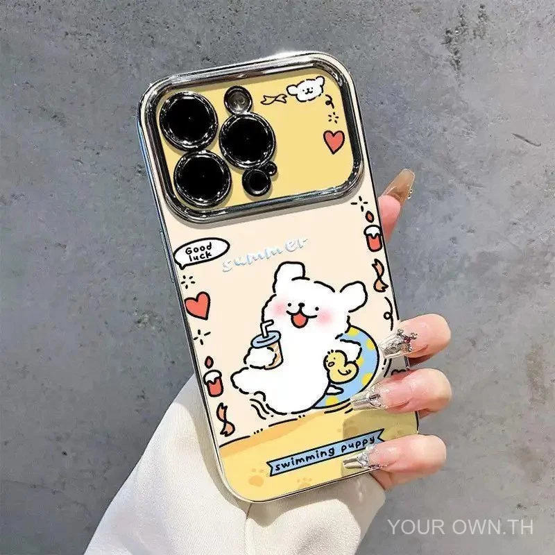เคสโทรศัพท์ Electroplating สำหรับ iPhone 17/16/11/12/15/13/14/13PRO/16PRO/11PROMAX/13PROMAX/16PLUS/15PLUS thumbnail 8
