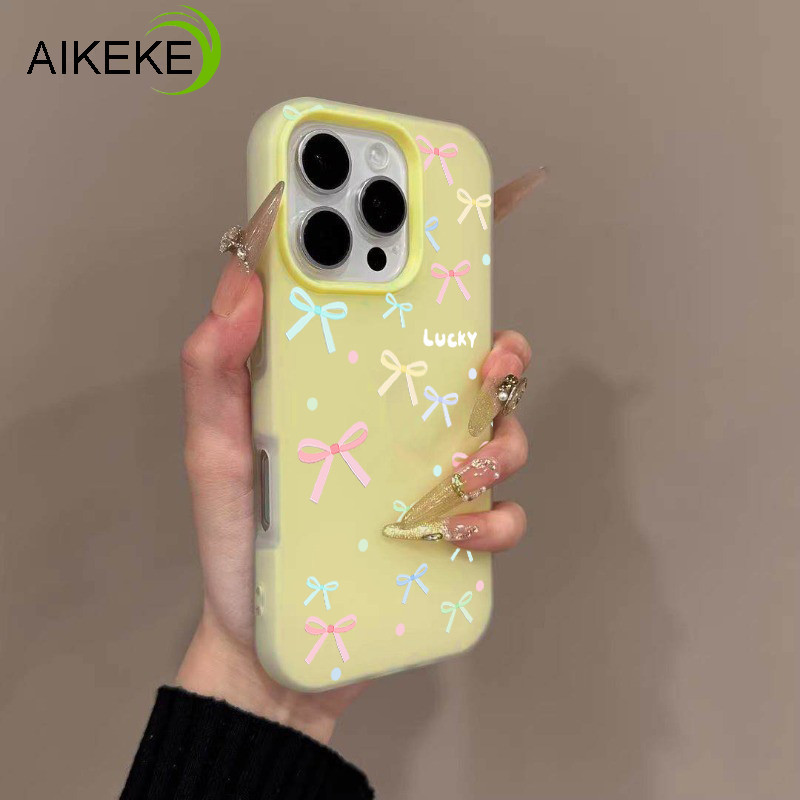 2-in-1 สีสัน Bowknot เคสโทรศัพท์สําหรับ Realme หมายเหตุ 70 70T 60 60X 50 Narzo N63 N61 N55 N53 Q5i V