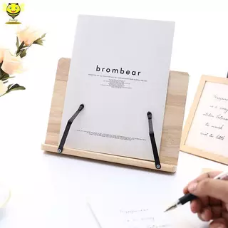 [Jiang] ที่วางอ่านหนังสือแบบปรับได้ แท็บเล็ต Cook Home Study Room Book Holder ขาตั้งแบบพับได้ TH