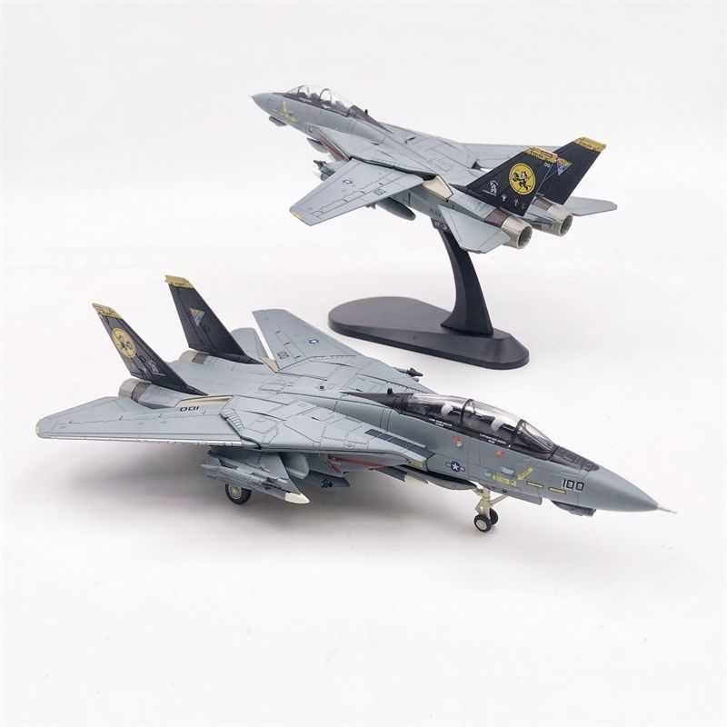 WLTK ญี่ปุ่น Hot 1/100 US Army F-14D F14 VF-31 Bomb Cat เครื่องบินทหารรุ่นโหมดปีกตัวแปร