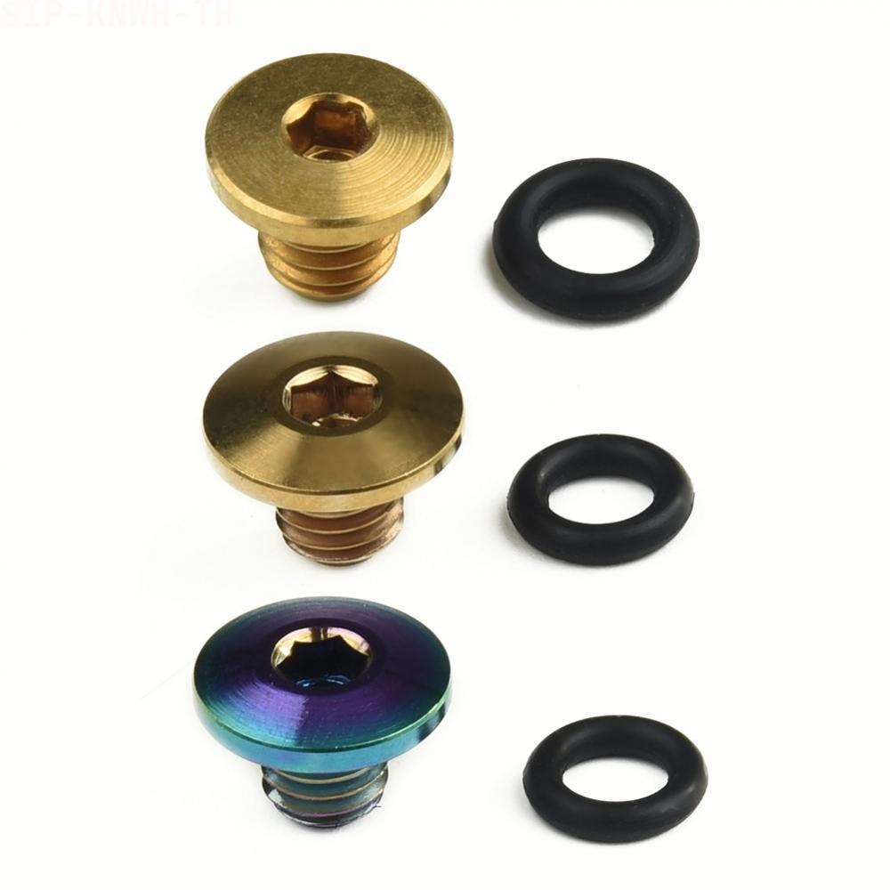 <NEW>O-Ring Screw Bike Colorful For-Shimano XT SLX Zee Deore LX M5 Steel 8.85mm/10mm<KNWH-TH>