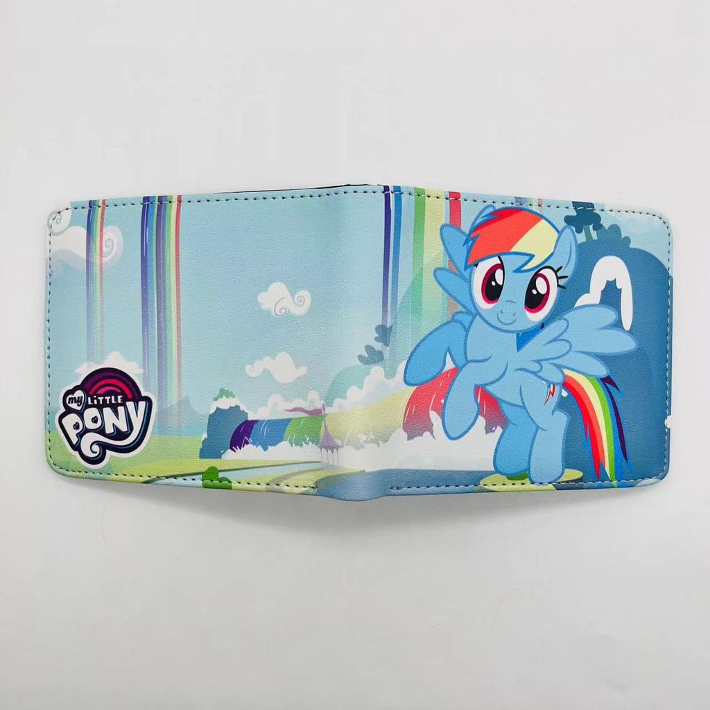 PU Wallet Anime Wallet Unicorn My Little Pony Wallet 75AH