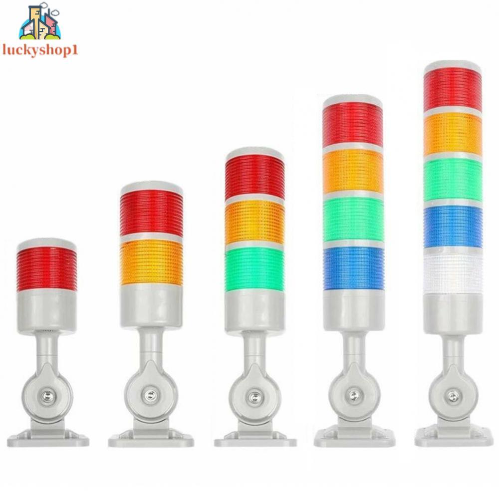 180 ฟังก์ชั่นการหมุน 12V Led Signal Tower Stack ไฟคอลัมน์โคมไฟ Andon ไฟ