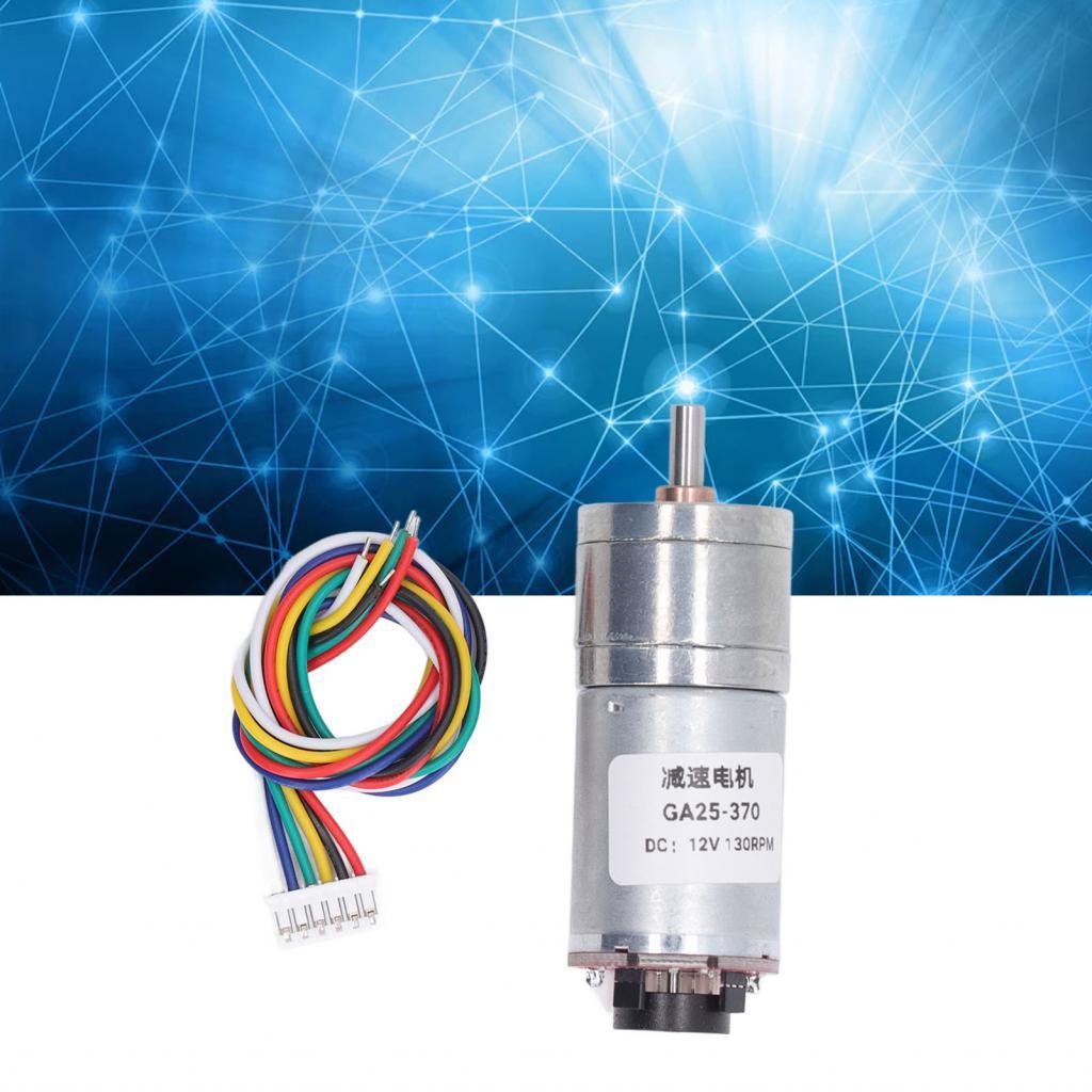 มอเตอร์เกียร์ 12V GA25-370 สําหรับเครื่องพิมพ์