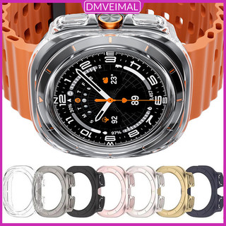 กรณี PC for Smartwatch Samsung Galaxy Watch Ultra 47mm อุปกรณ์เสริมเชลล์ทั้งหมดโดยไม่มีฟิล์มแข็งกรอบรูปกป้องกันชน