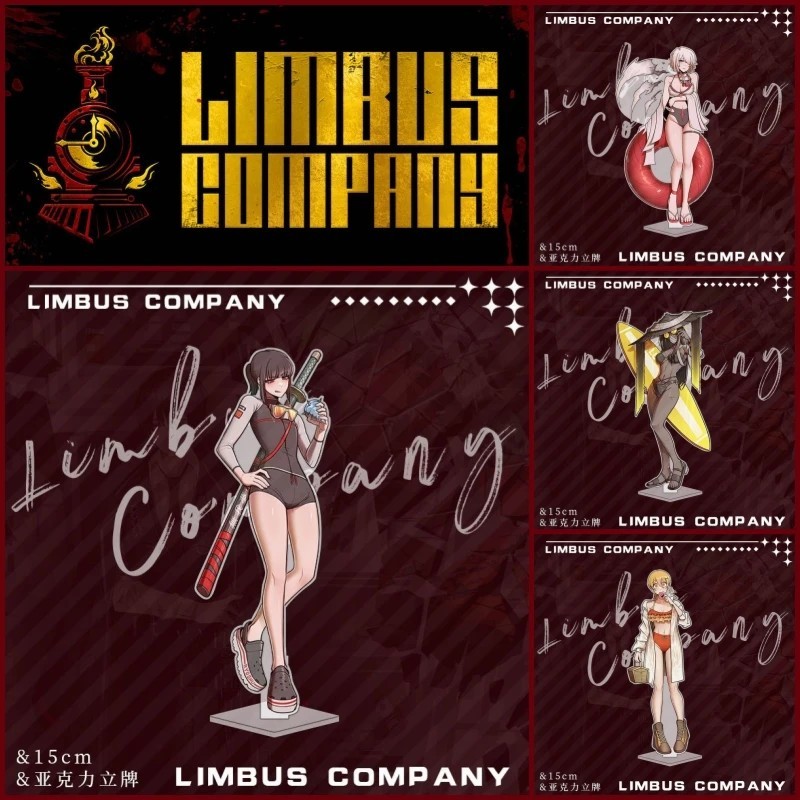 Standee รุ่น Limbus บริษัท micha ตัวอักษรตกแต่ง Ryoshu Faust Sinclair Don Quixote ของขวัญอุปกรณ์เสริ