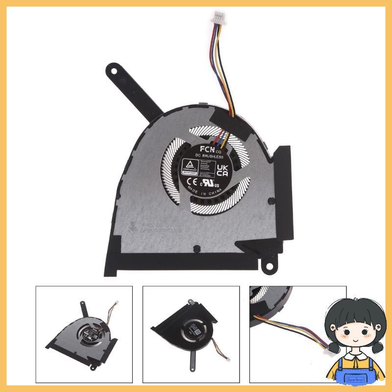 Bang CPU GPU หม้อน้ํา DC 5V 0 5A 4 pin 4 สายแล็ปท็อป Cooler พัดลมสําหรับ TUF Dash F15 FX517 FX517Z F