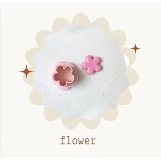 Clay Cutter ตัวตัดดินโพลิเมอร์ petal flower พิมพ์กดดินทำต่างหู ซากุระ ดอกไม้ ตัดขาดง่าย polymer clay ct4