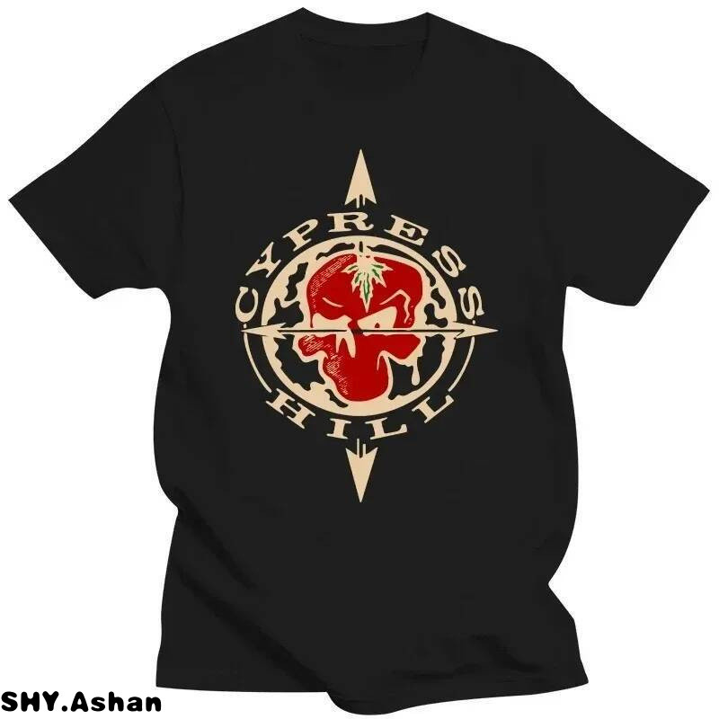 แฟชั่น2025 Cypress Hill Unisex T-Shirt Insane in The Brain Men Women Print T Shirt Trend Streetwear 