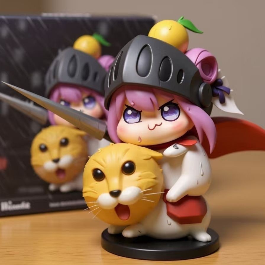 Cat Knight Doro Dorothy Goddess of Victory Dorothy ตุ๊กตารูปเดสก์ท็อปตกแต่ง