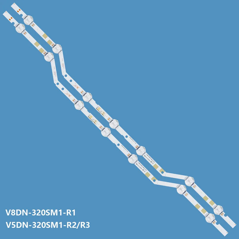 2 ชิ้น LED Backlight strip สําหรับ Samsung UE32J5005 UE32J5000AK UE32M5000 UE32M5500 UE32J5205 UE32M